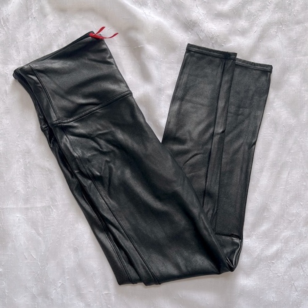 SPANX Faux Leather Leggings